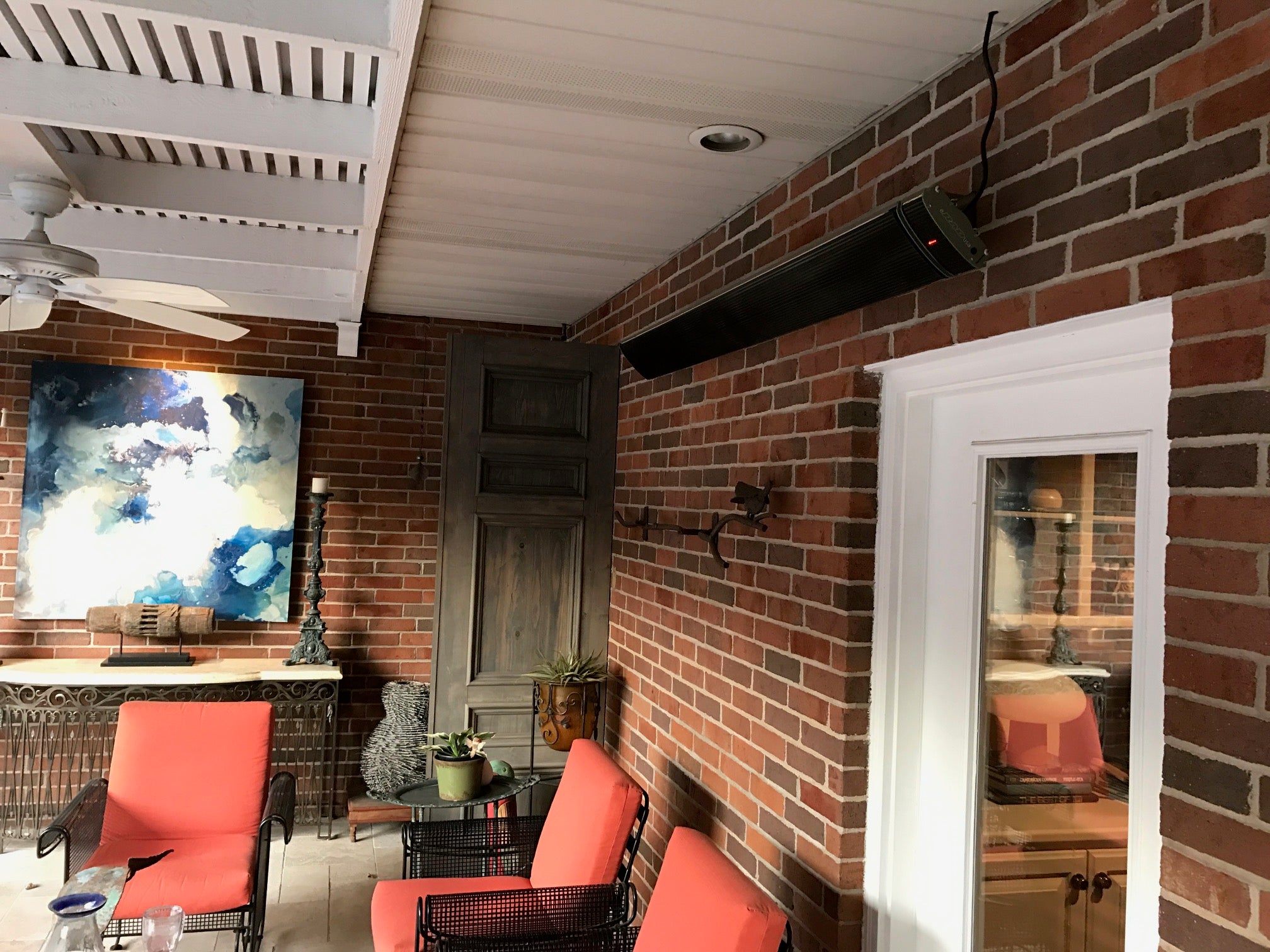 RADtec 62" Zero Light Electric Patio Heater (2400W/220V) E24-IR-RDT-HTR