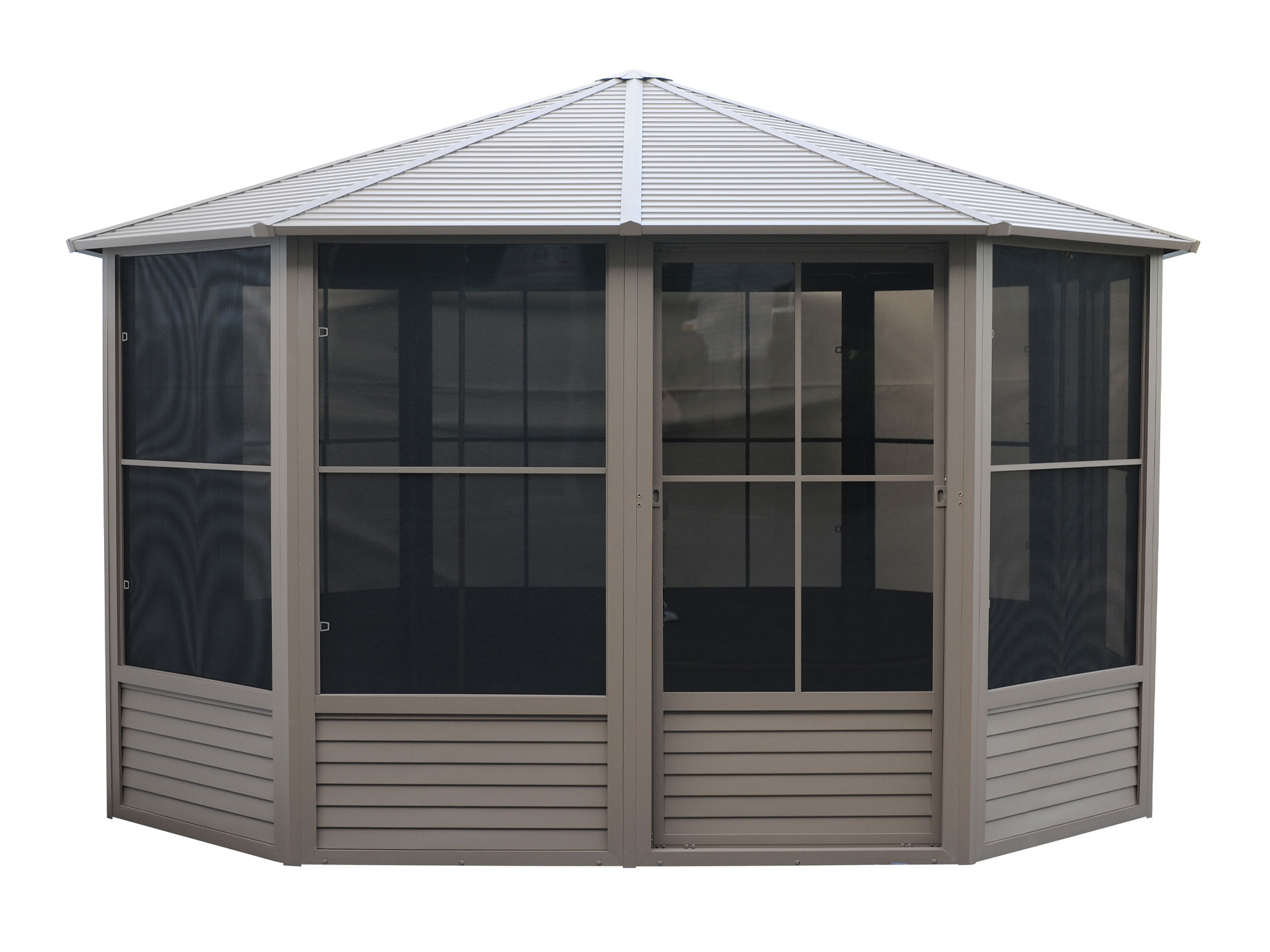 Gazebo Penguin Florence 12 ft. x 12 ft. Solarium (Metal Roof) 41212MR