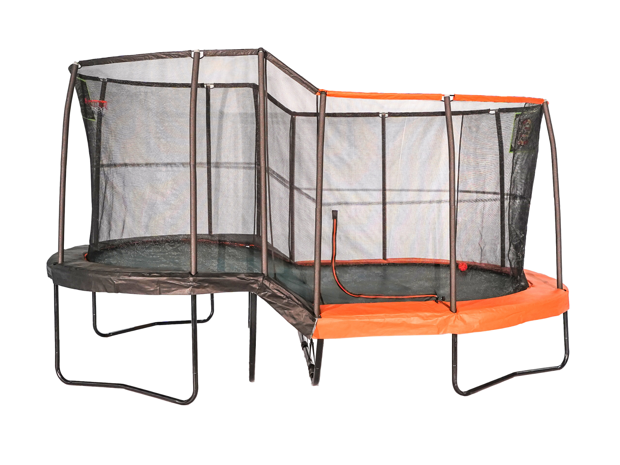 JumpKing Multi-Level 10' x 17' Oval Trampoline JKLCOV1017C4