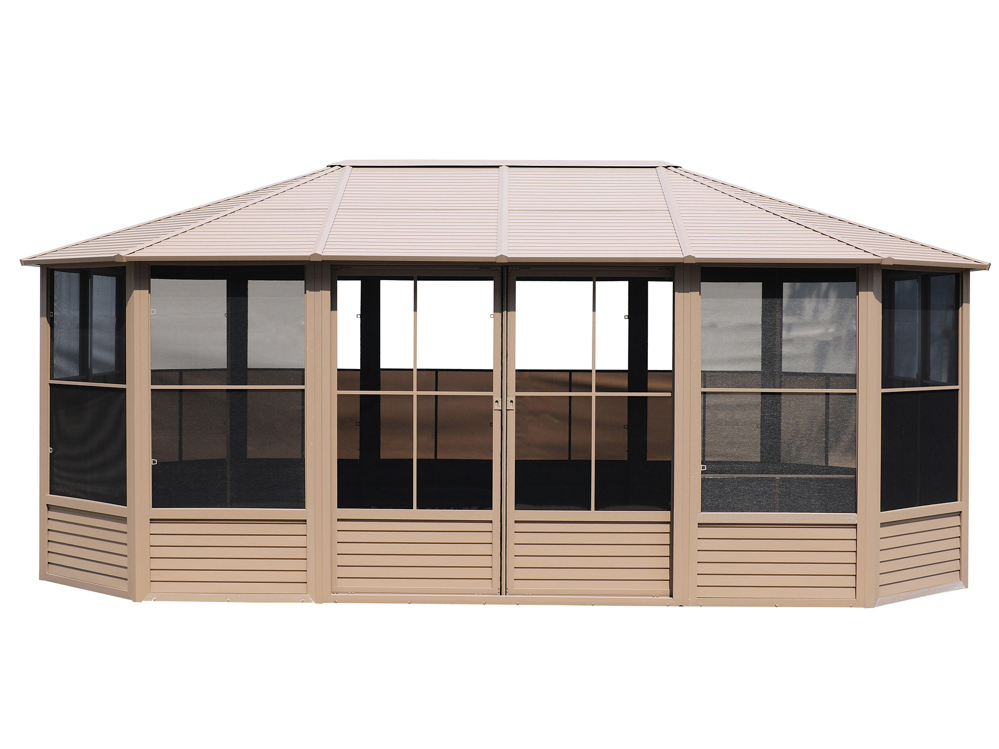 Gazebo Penguin Florence 12 ft. x 18 ft. Solarium (Metal Roof) 41218MR