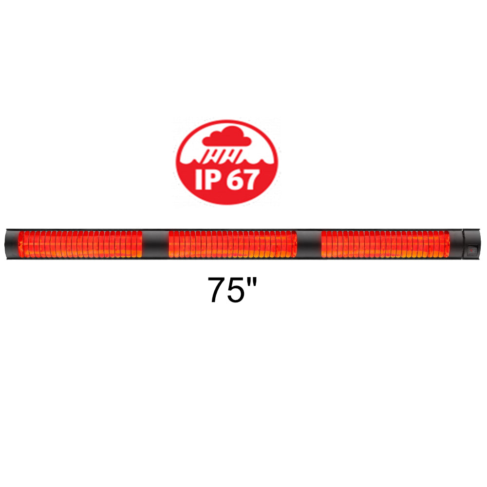 RADtec 75" Weatherproof Electric Patio Heater (6000W/220V) 75-TOR-INF-HT