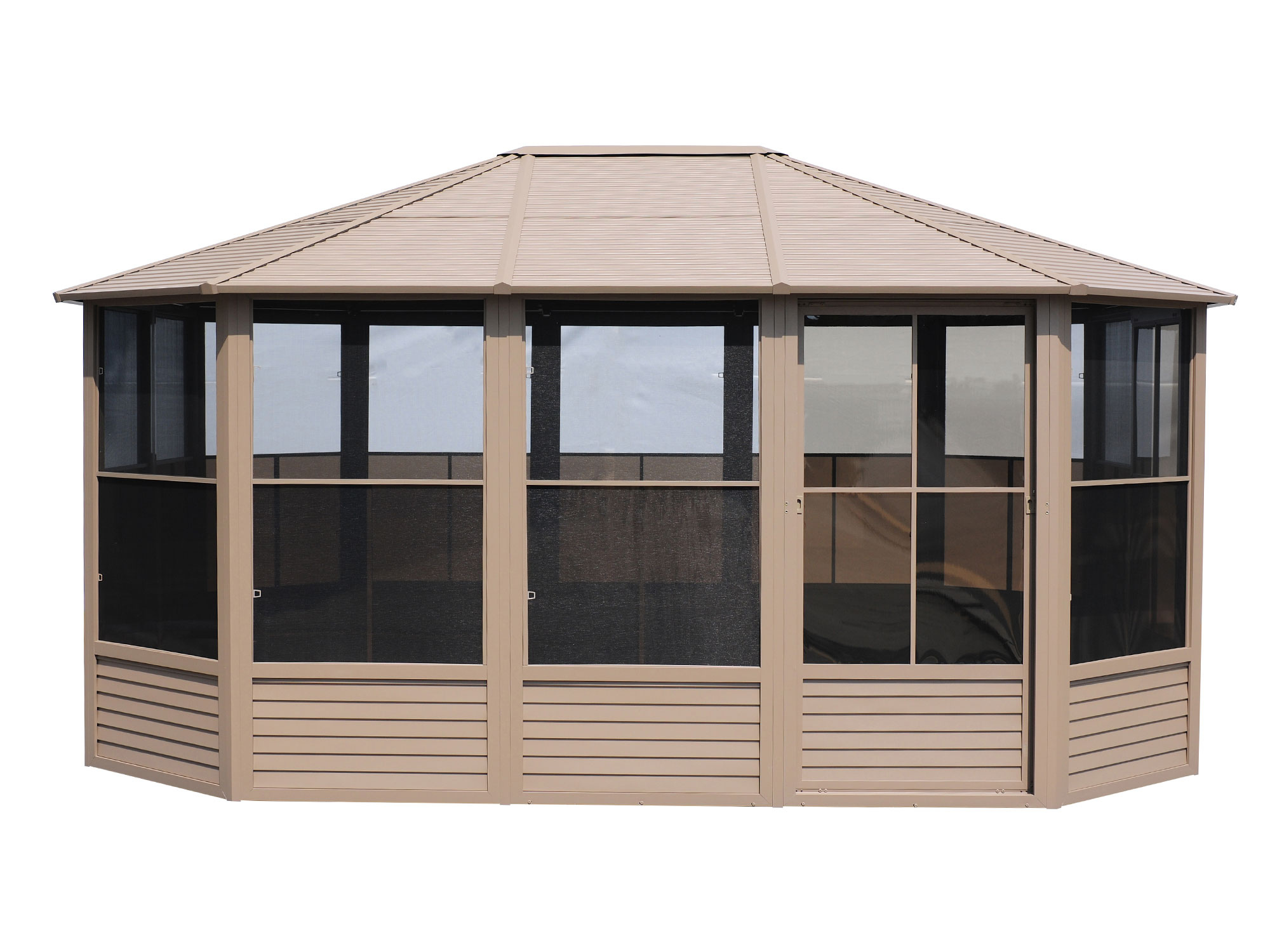 Gazebo Penguin Florence 12 ft. x 15 ft. Solarium (Metal Roof) 41215MR