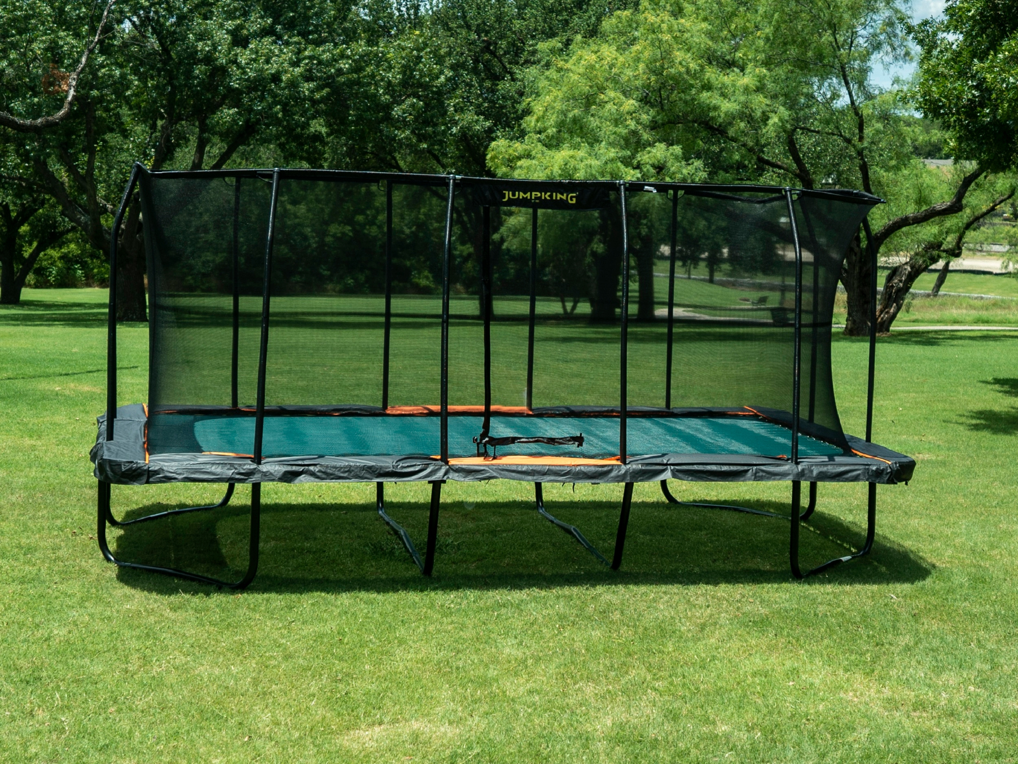 JumpKing Pro-Series 10' x 16' Rectangular Trampoline JKRC1016HEC3V2