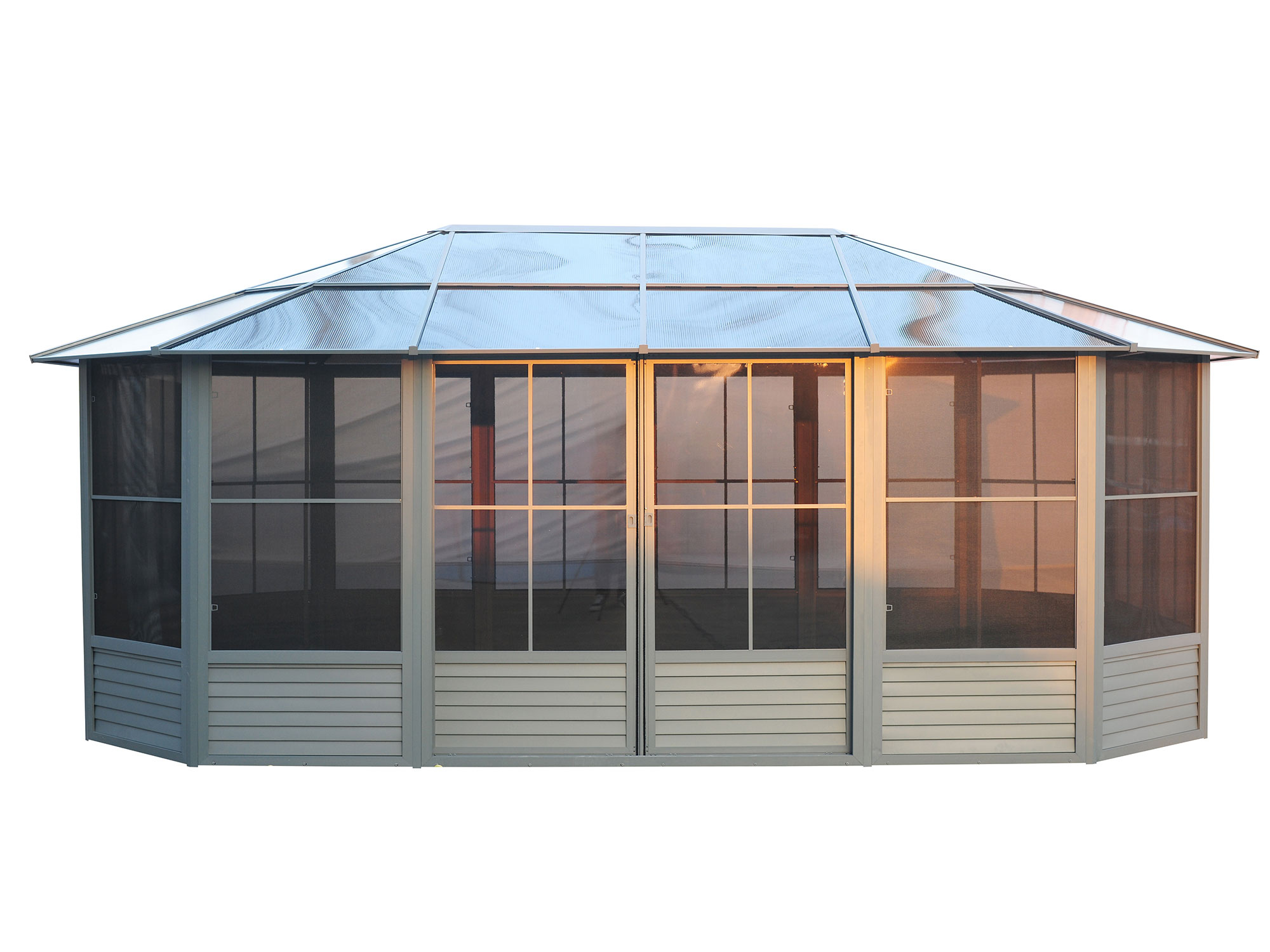 Gazebo Penguin Florence 12 ft. x 18 ft. Solarium (Polycarbonate Roof) 41218