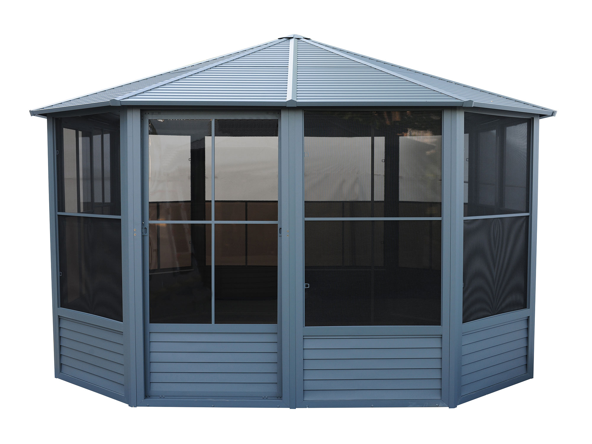 Gazebo Penguin Florence 12 ft. x 12 ft. Solarium (Metal Roof) 41212MR