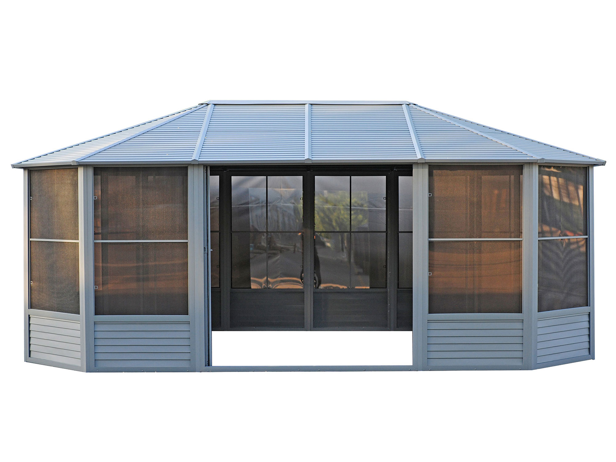 Gazebo Penguin Florence 12 ft. x 18 ft. Solarium (Metal Roof) 41218MR