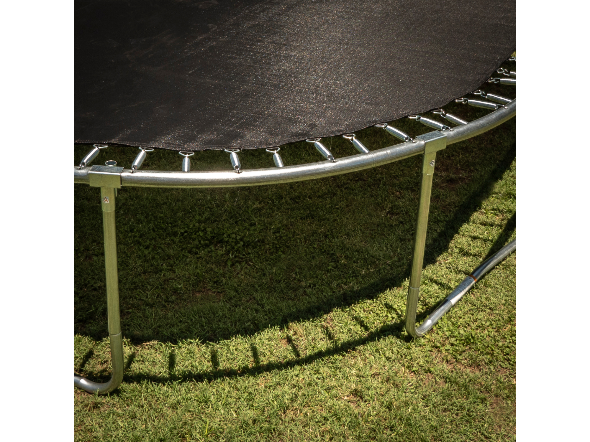 JumpKing 10' x 15' Oval Trampoline with Basketball Hoop JK1015OVWBH-DAL