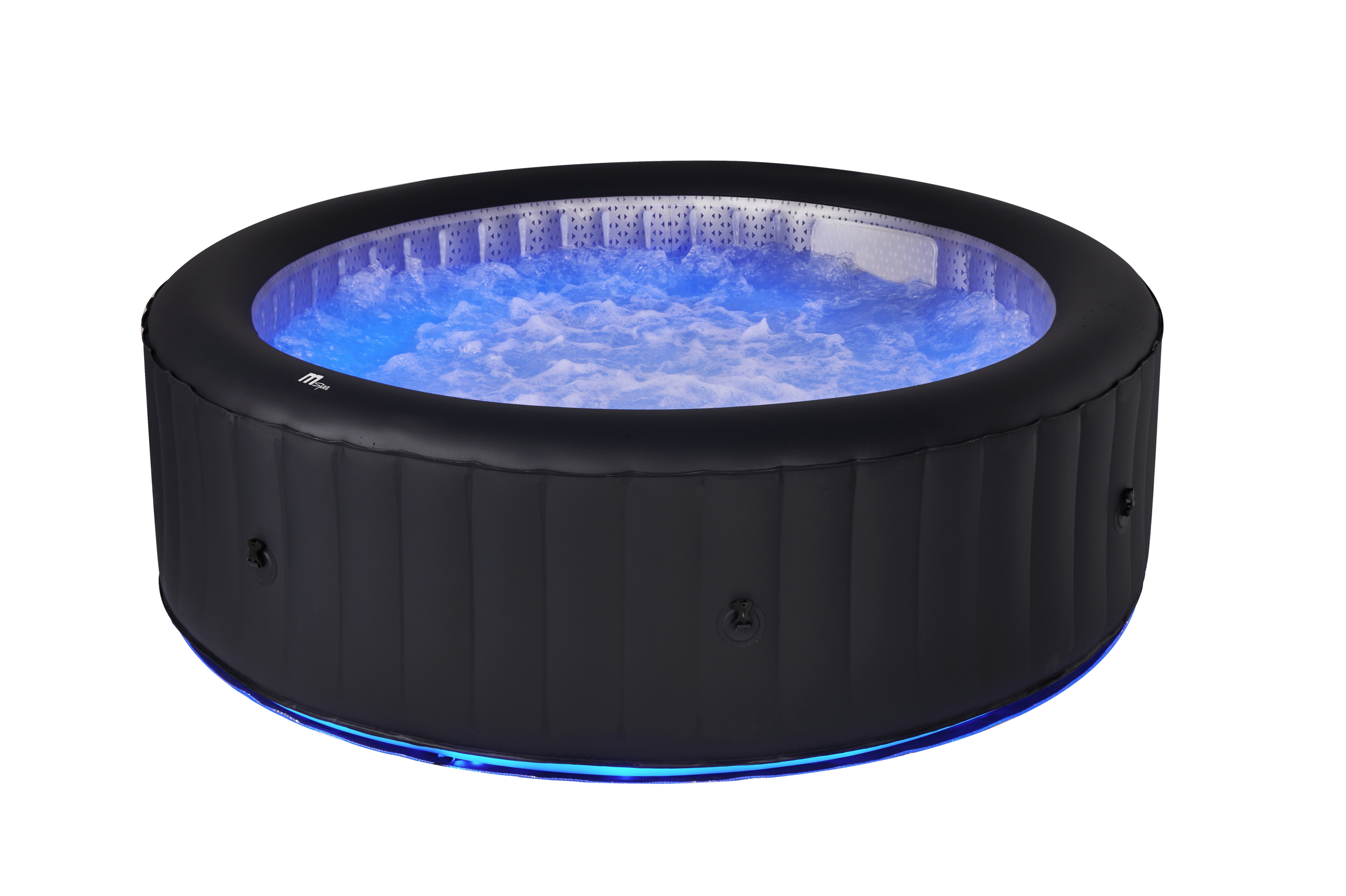 MSPA URBAN Aurora Round Bubble Spa (6 Bathers) - With LED Light Strip U-AU061