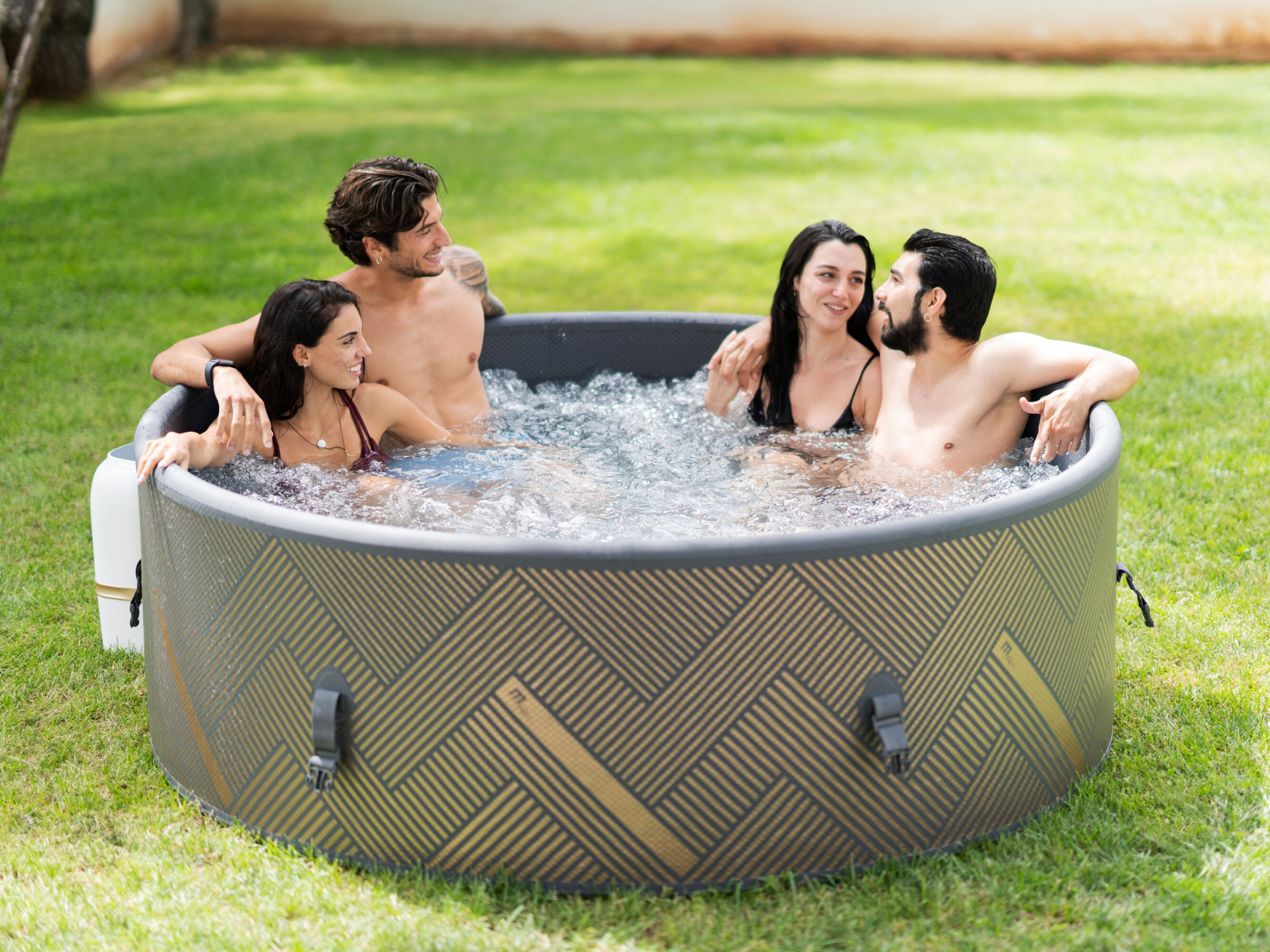 MSPA FRAME Mono Round Bubble Spa (6 Bathers) F-MO063W