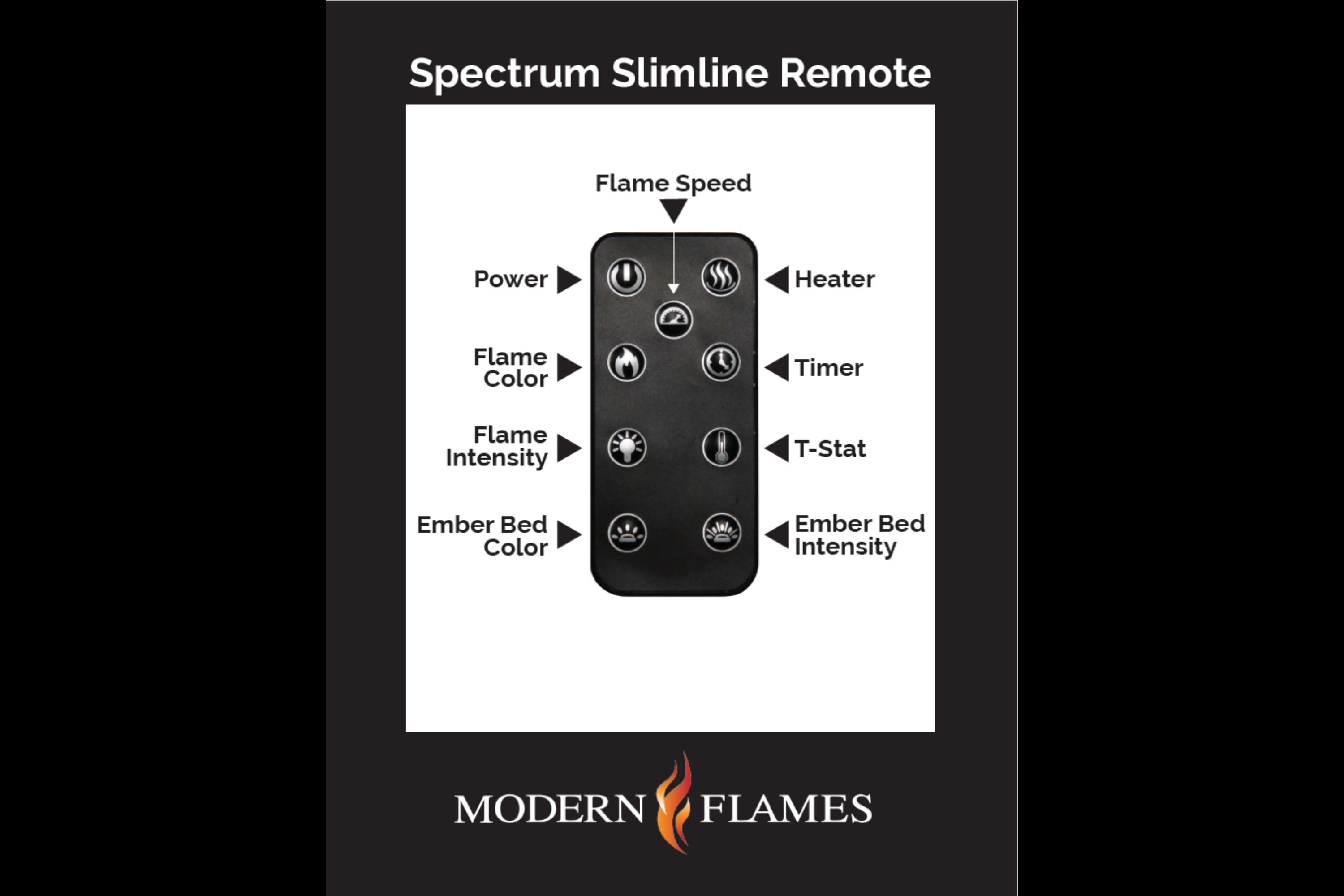 Modern Flames Spectrum Slimline 60" Electric Fireplace SPS-60