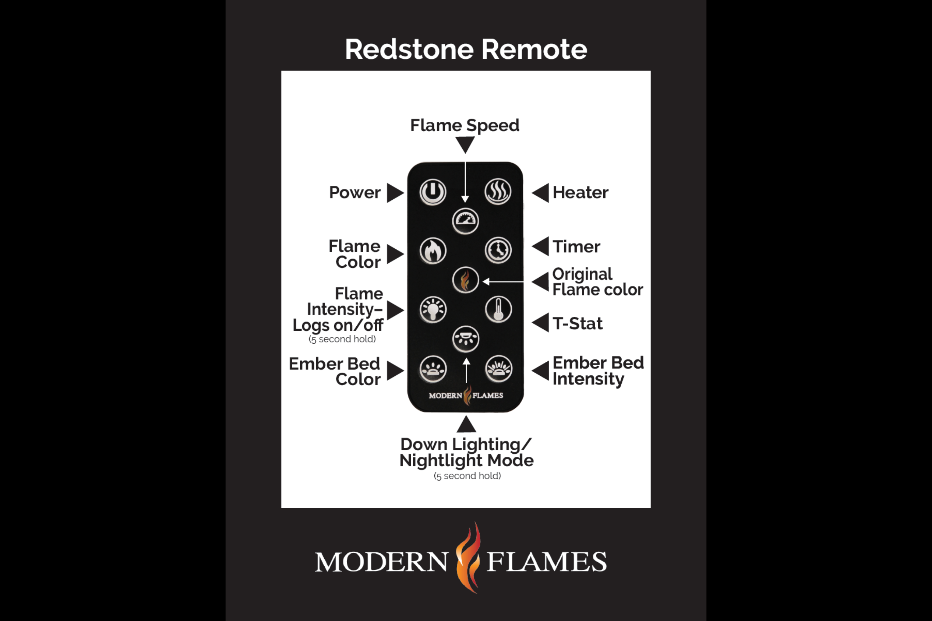 Modern Flames Redstone 26" Electric Fireplace RS-2621