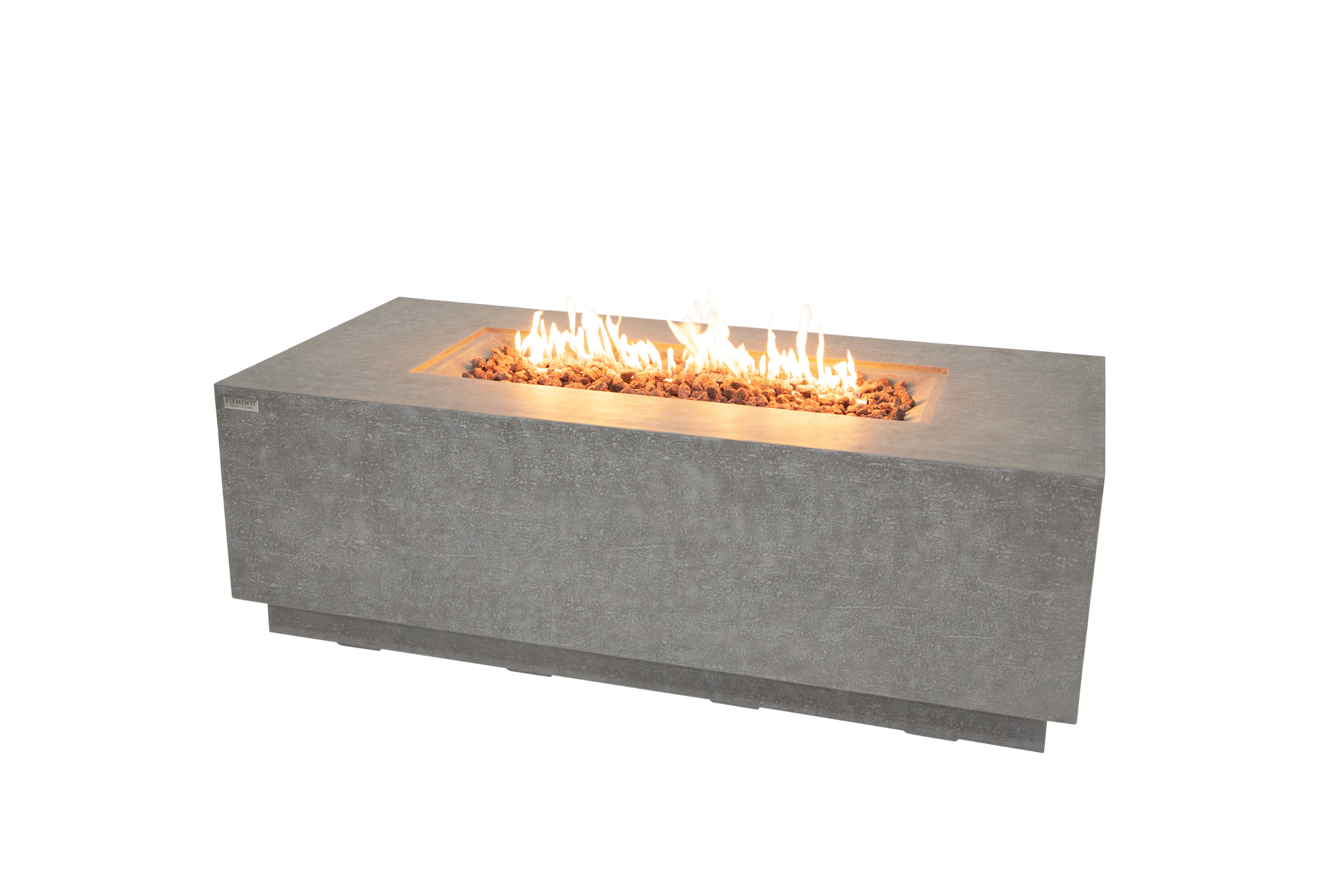 Elementi Andes Fire Table Light Grey OFG309LG-LP